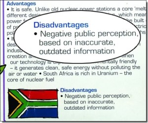 Nuclear poster - disadvantages
