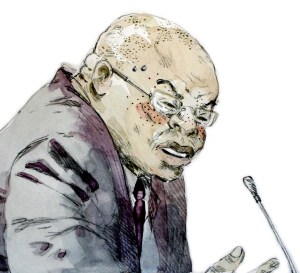 Drawing of Zizamele Mbambo