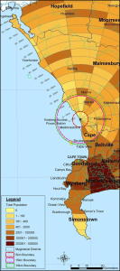 Koeberg Population Density Map